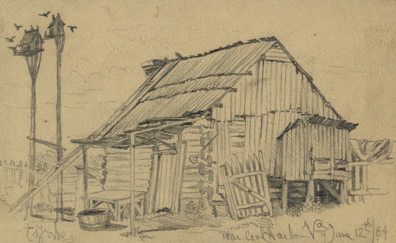 Near Coal Harbor, Va., June 12th 64 — Edwin Forbes
