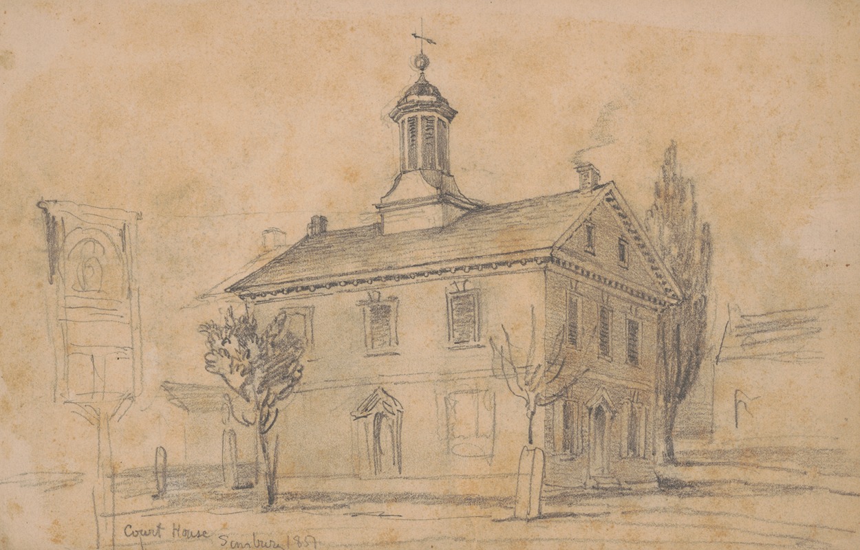 Court house, Sunbury — Джеймс Фуллер Куин