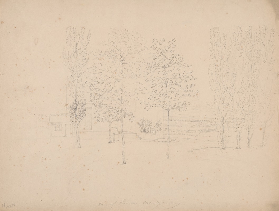 View of Chateau Montgomery — Джон Рубенс Смит