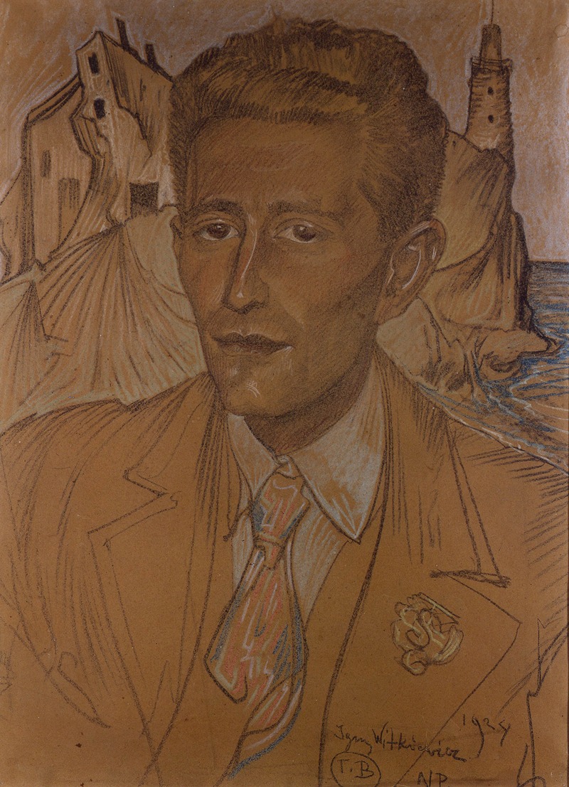 Portrait of Mr. Grossmann — Станислав Игнацы Виткевич