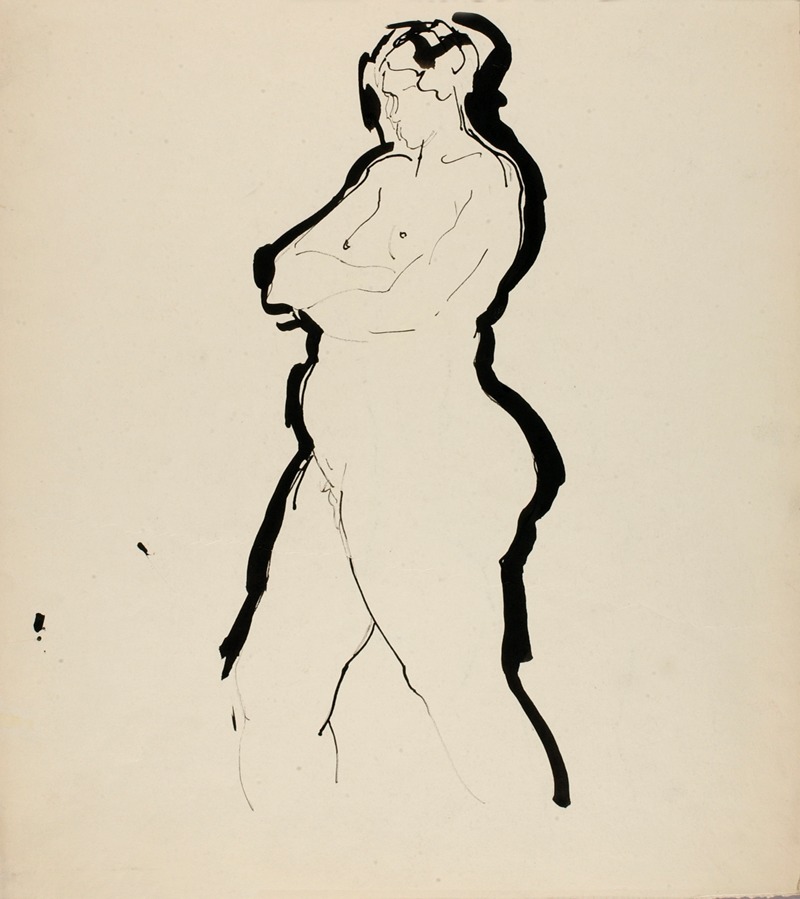 Standing Nude by Alfred Henry Maurer — digital art print download