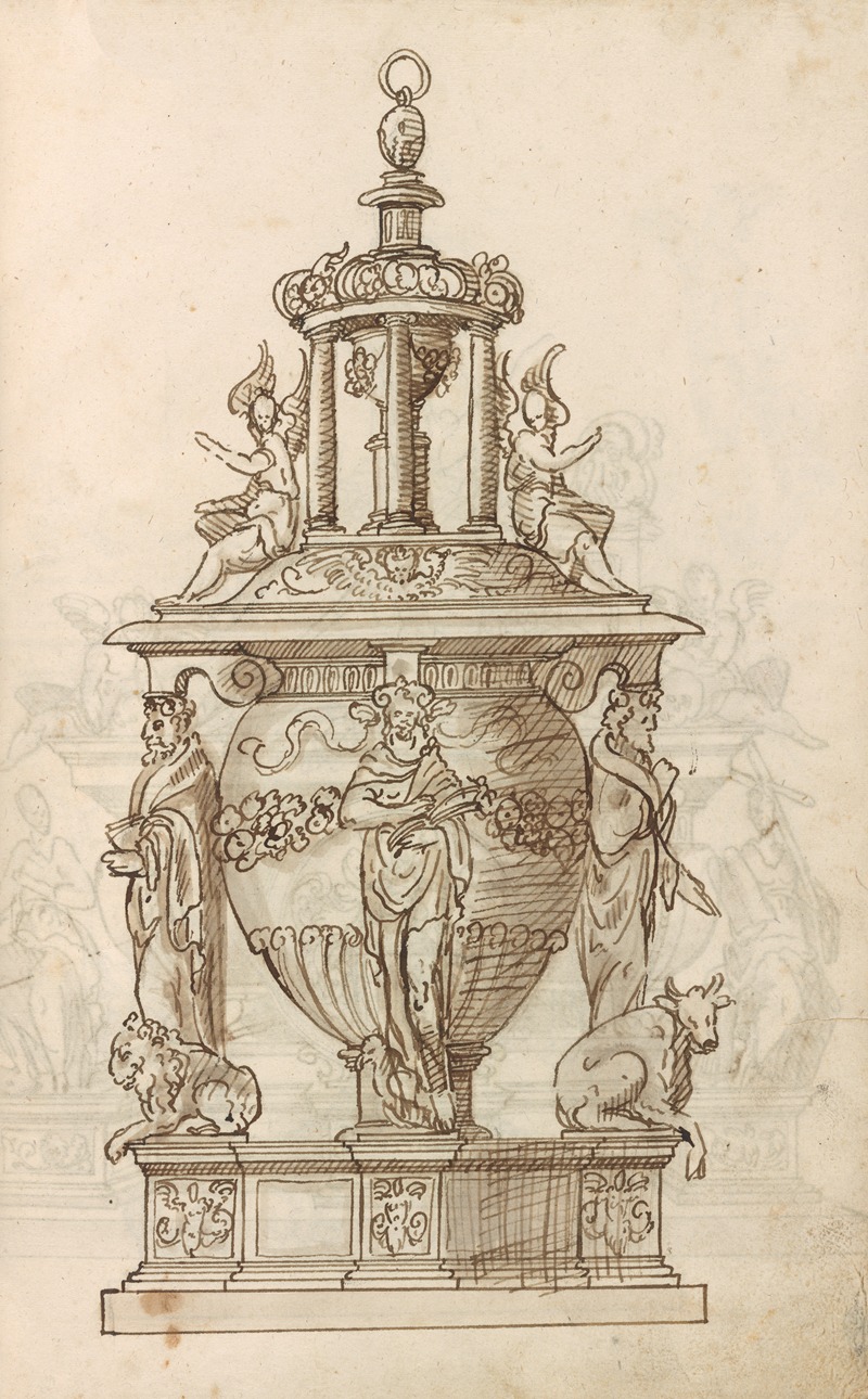 Altar pieces and decorations Pl.007 by Аноним, 1573 — digital art print download