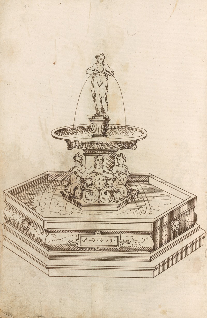 Altar pieces and decorations Pl.010 by Аноним, 1573 — digital art print download