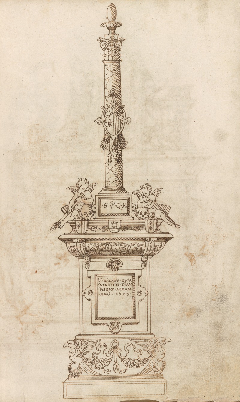 Altar pieces and decorations Pl.012 by Аноним, 1573 — digital art print download