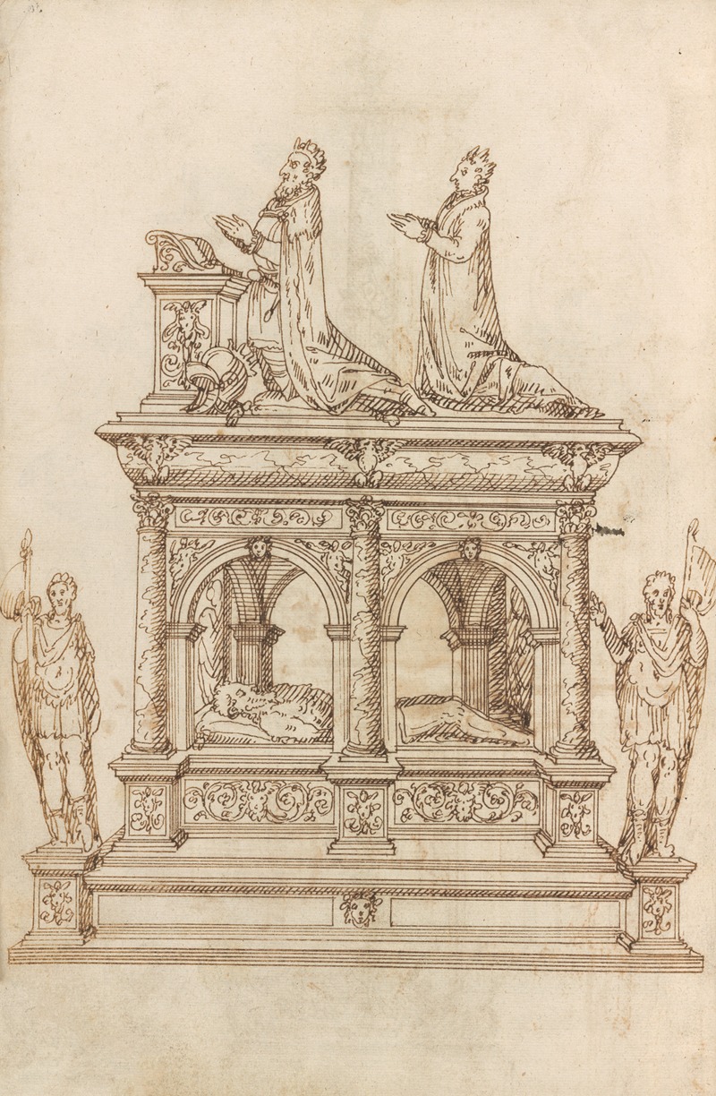 Altar pieces and decorations Pl.016 by Аноним, 1573 — digital art print download