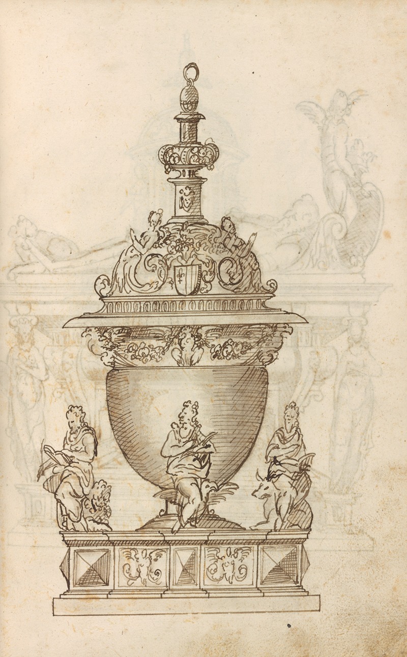 Altar pieces and decorations Pl.019 by Аноним, 1573 — digital art print download