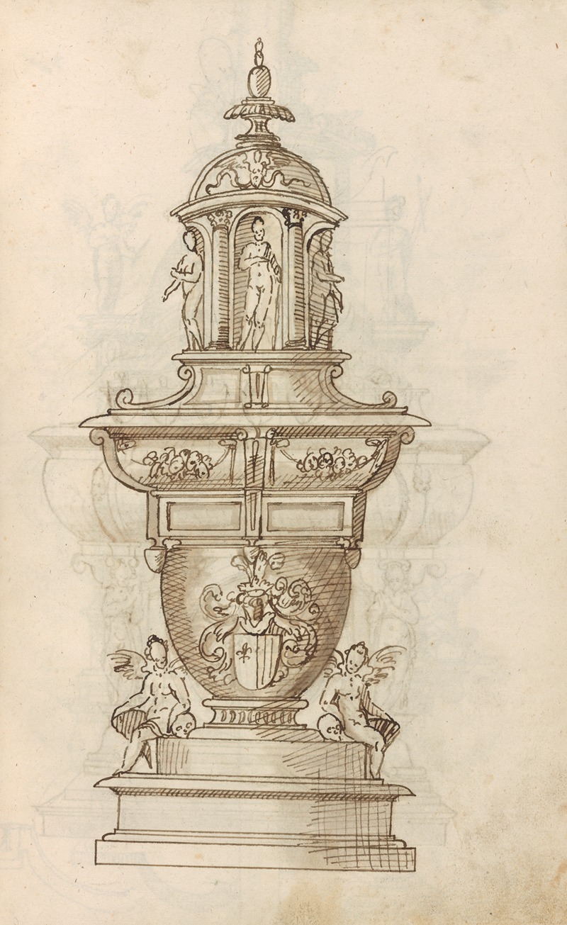 Altar pieces and decorations Pl.027 by Аноним, 1573 — digital art print download