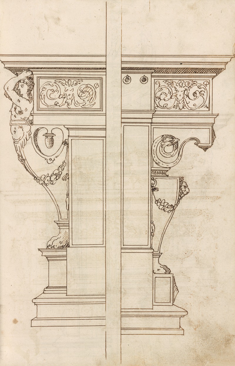 Altar pieces and decorations Pl.036 by Аноним, 1573 — digital art print download