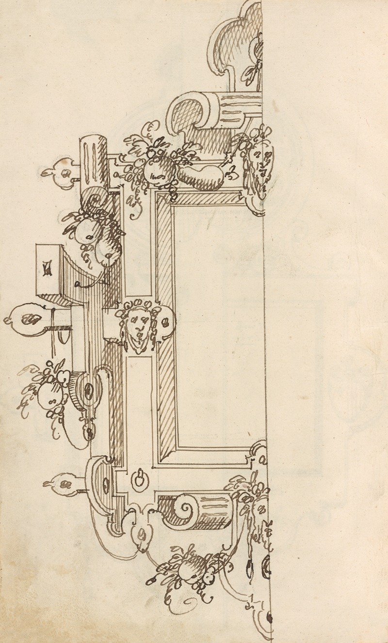 Altar pieces and decorations Pl.057 by Аноним, 1573 — digital art print download