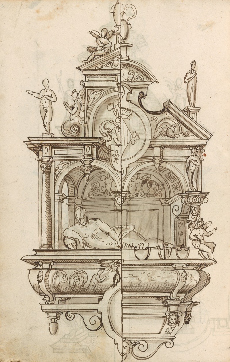 Altar pieces and decorations Pl.063 by Аноним, 1573 — digital art print download