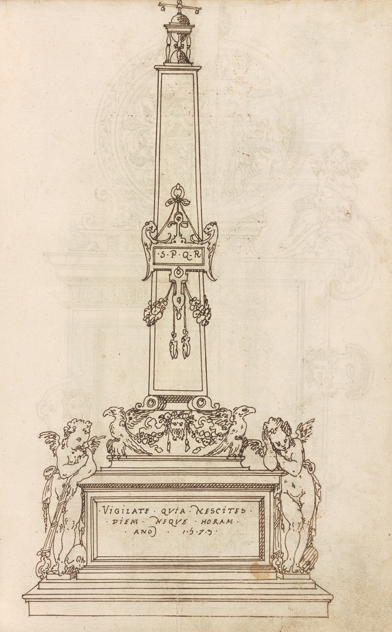 Altar pieces and decorations Pl.068 by Аноним, 1573 — digital art print download