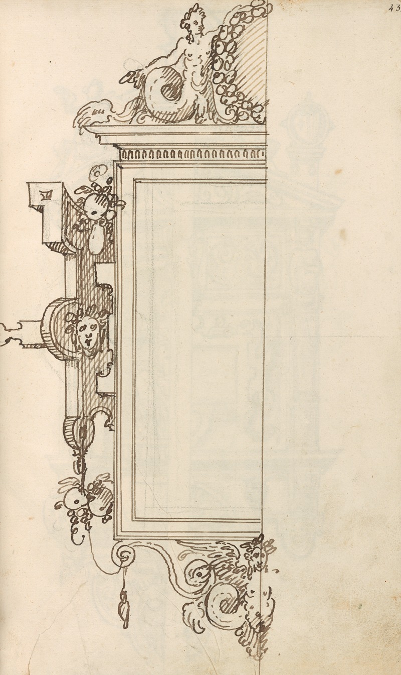 Altar pieces and decorations Pl.071 by Аноним, 1573 — digital art print download