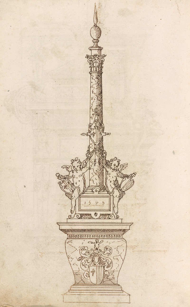 Altar pieces and decorations Pl.086 by Аноним, 1573 — digital art print download