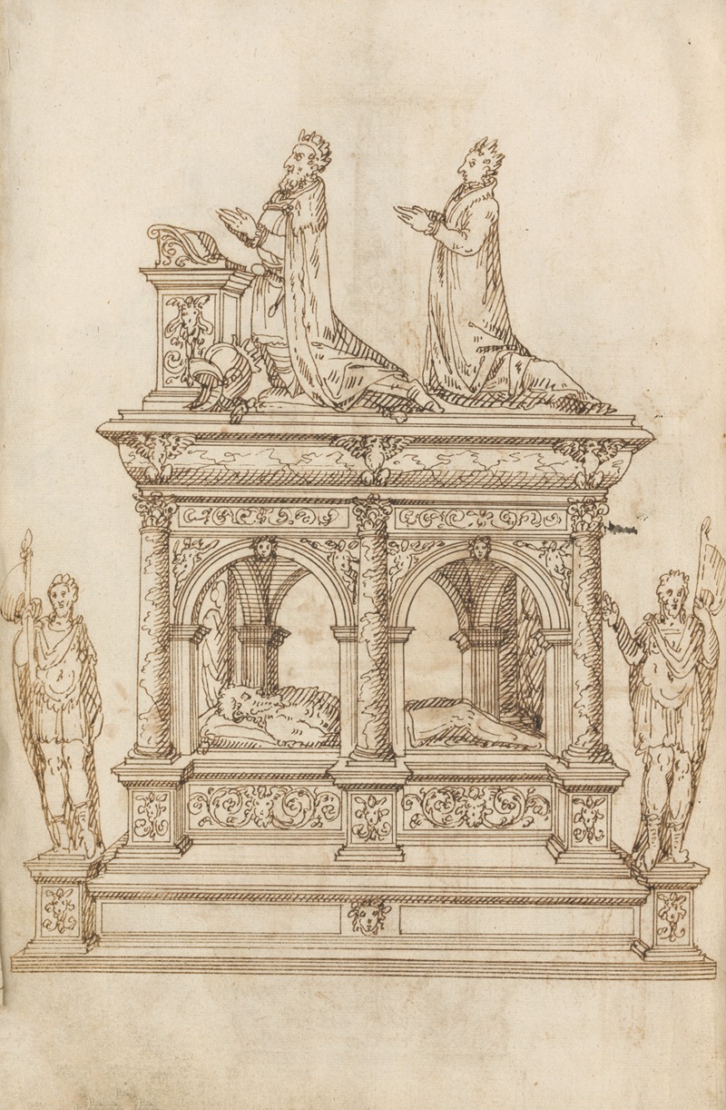 Altar pieces and decorations Pl.093 by Аноним, 1573 — digital art print download