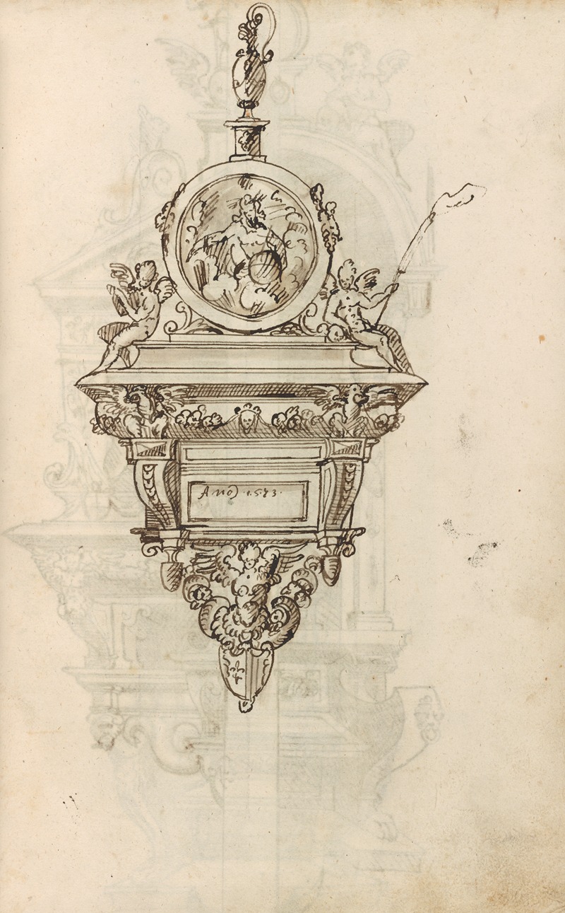 Altar pieces and decorations Pl.098 by Аноним, 1573 — digital art print download