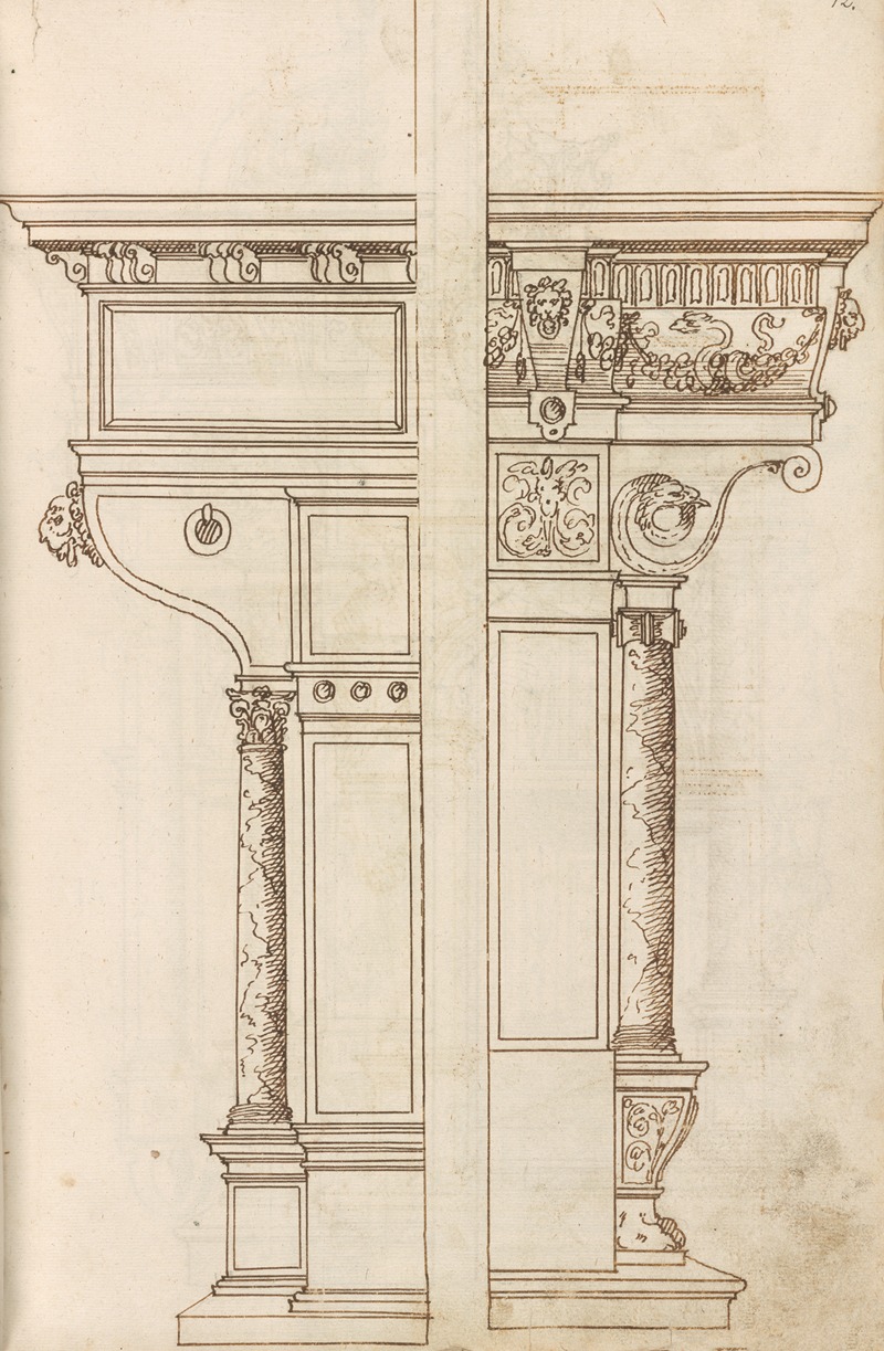 Altar pieces and decorations Pl.109 by Аноним, 1573 — digital art print download