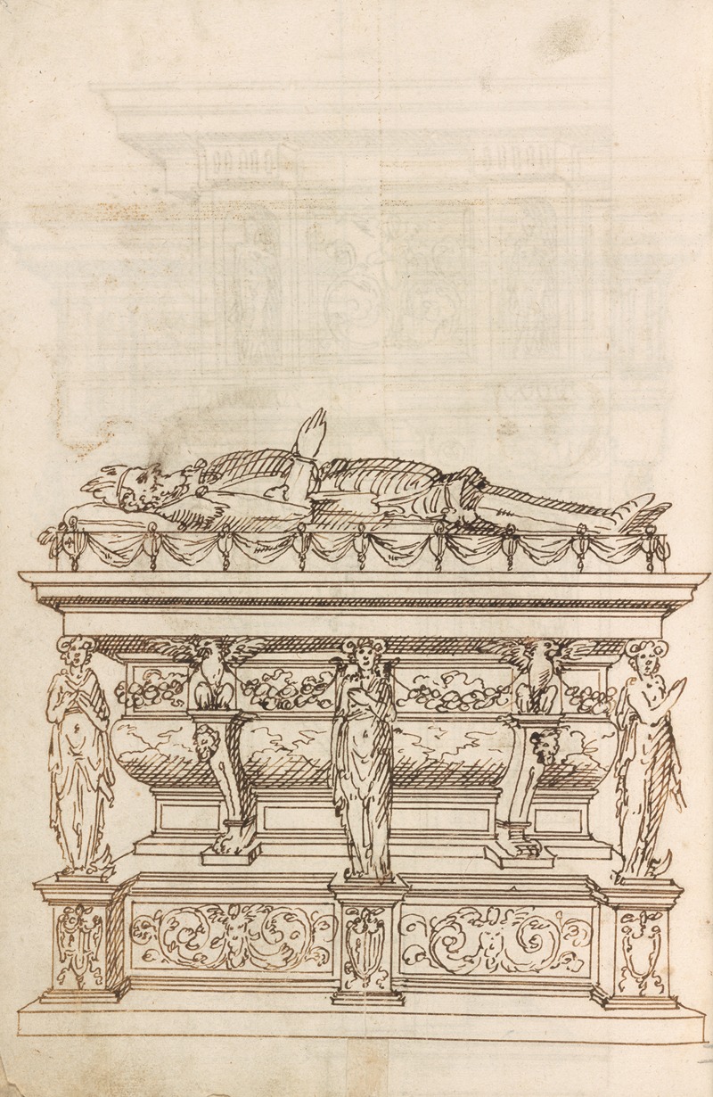 Altar pieces and decorations Pl.116 by Аноним, 1573 — digital art print download