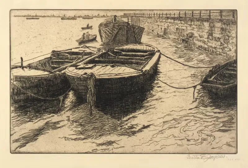 Idlers of the Thames — Bertha Jaques