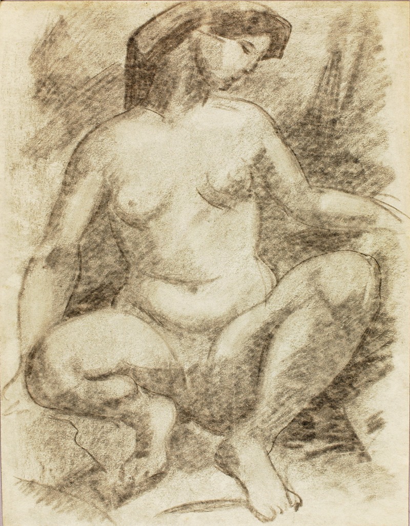 Female Nude by Карл Ньюман — digital art print download