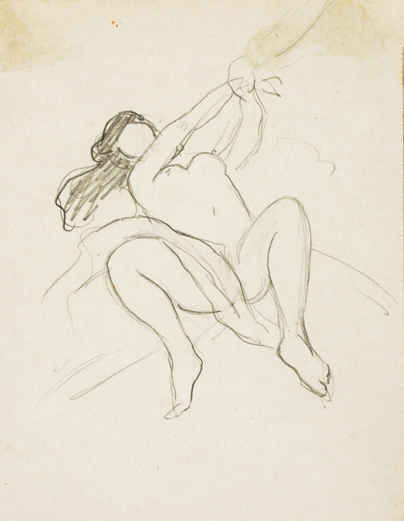 Female Nude by Карл Ньюман — digital art print download