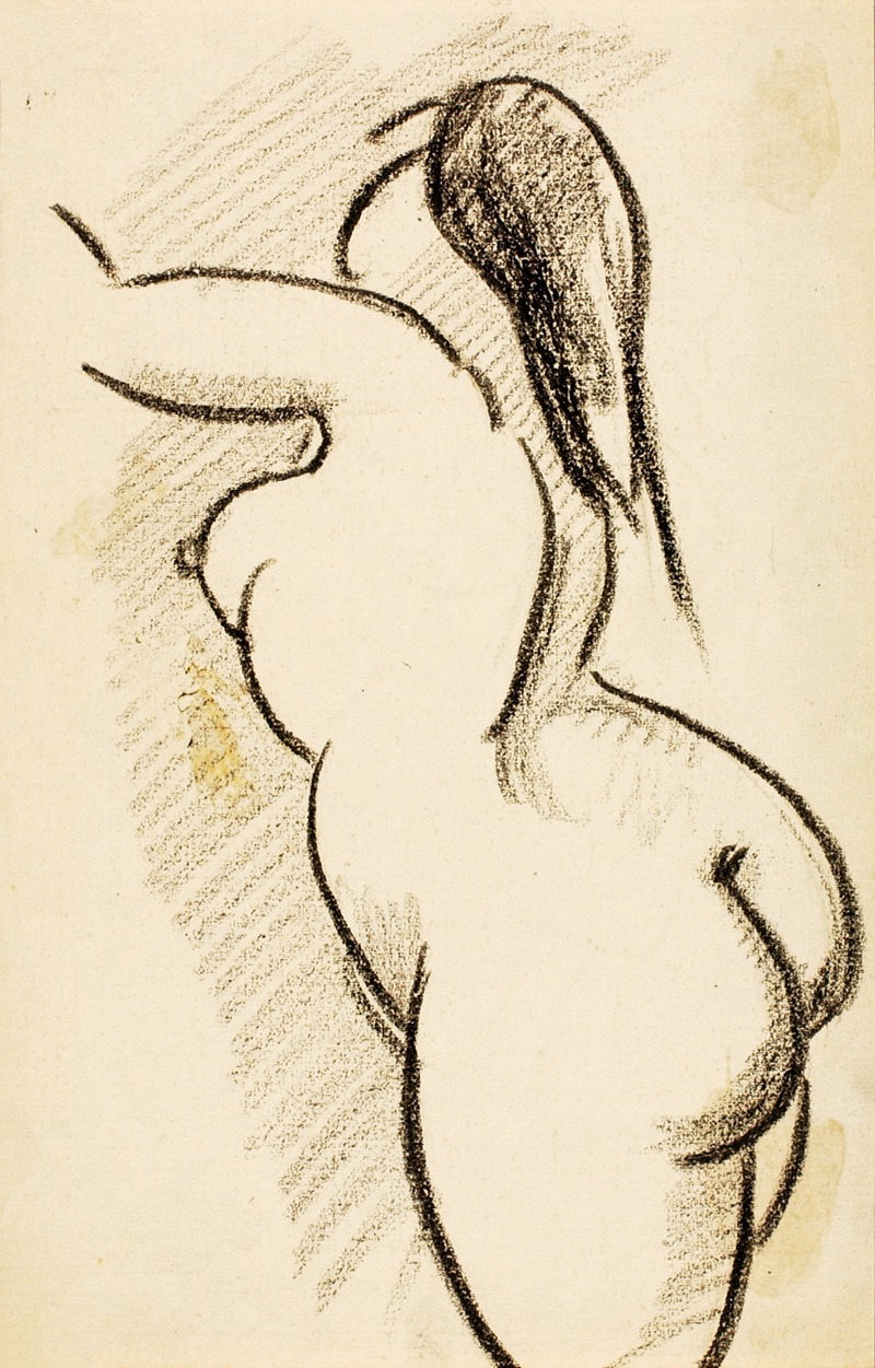 Female Nude by Карл Ньюман — digital art print download