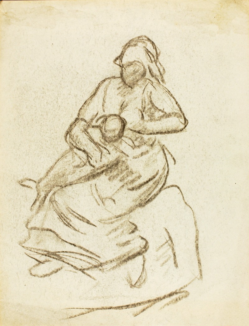 Mother and Child by Карл Ньюман — digital art print download