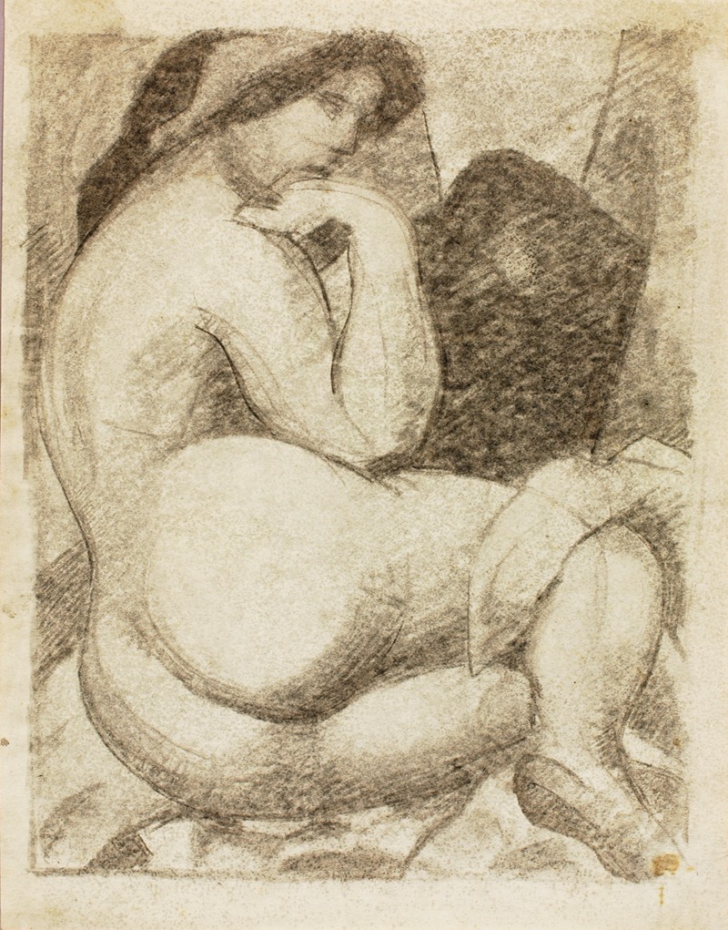 Reclining Female Nude — Carl Newman