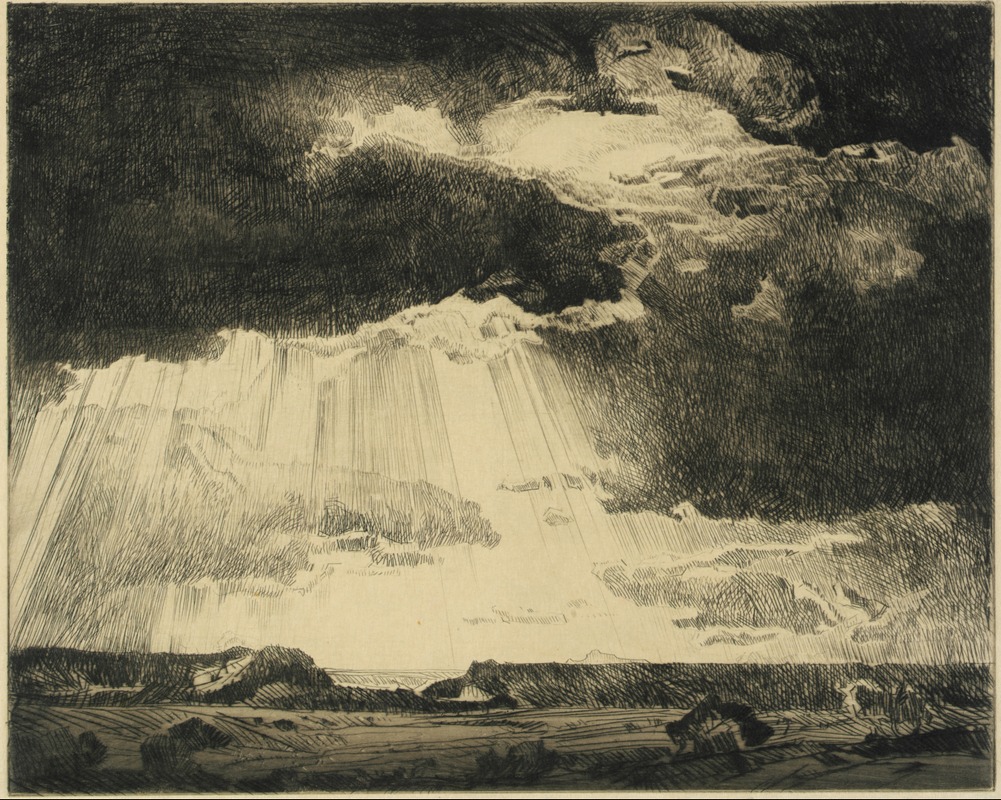 Under Western Skies by Карл Оскар Борг, 1934 — digital art print download