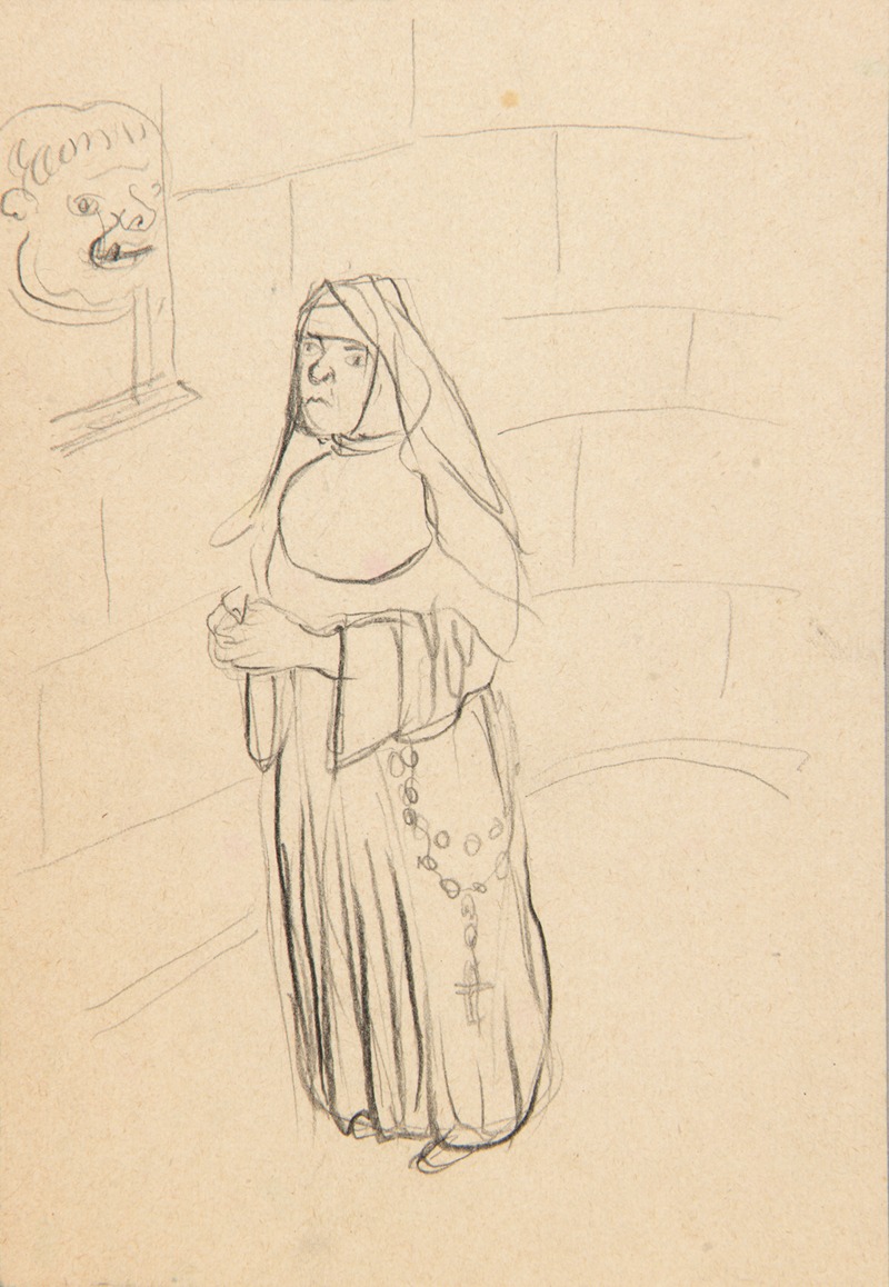 Sketch of a Nun — Christoph Voll