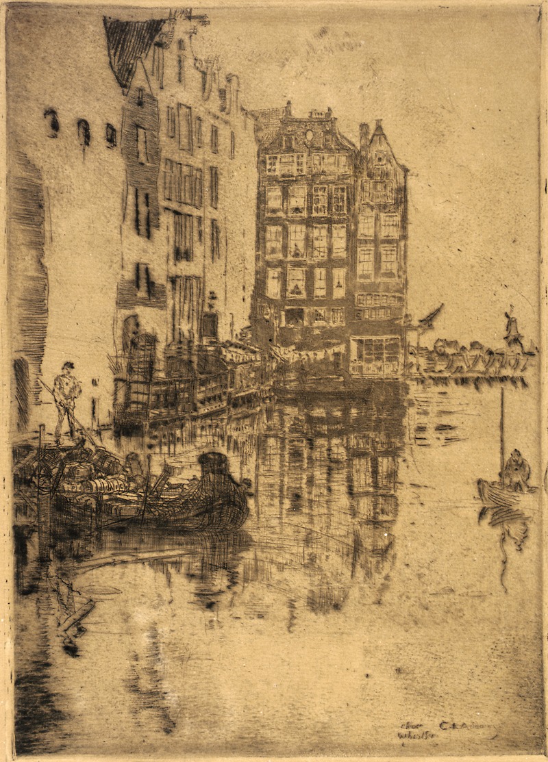 Admiral's House in Amsterdam by Clifford Addams — digital art print download