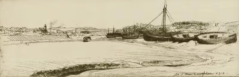On the Hayle by Donald Shaw MacLaughlan — digital art print download