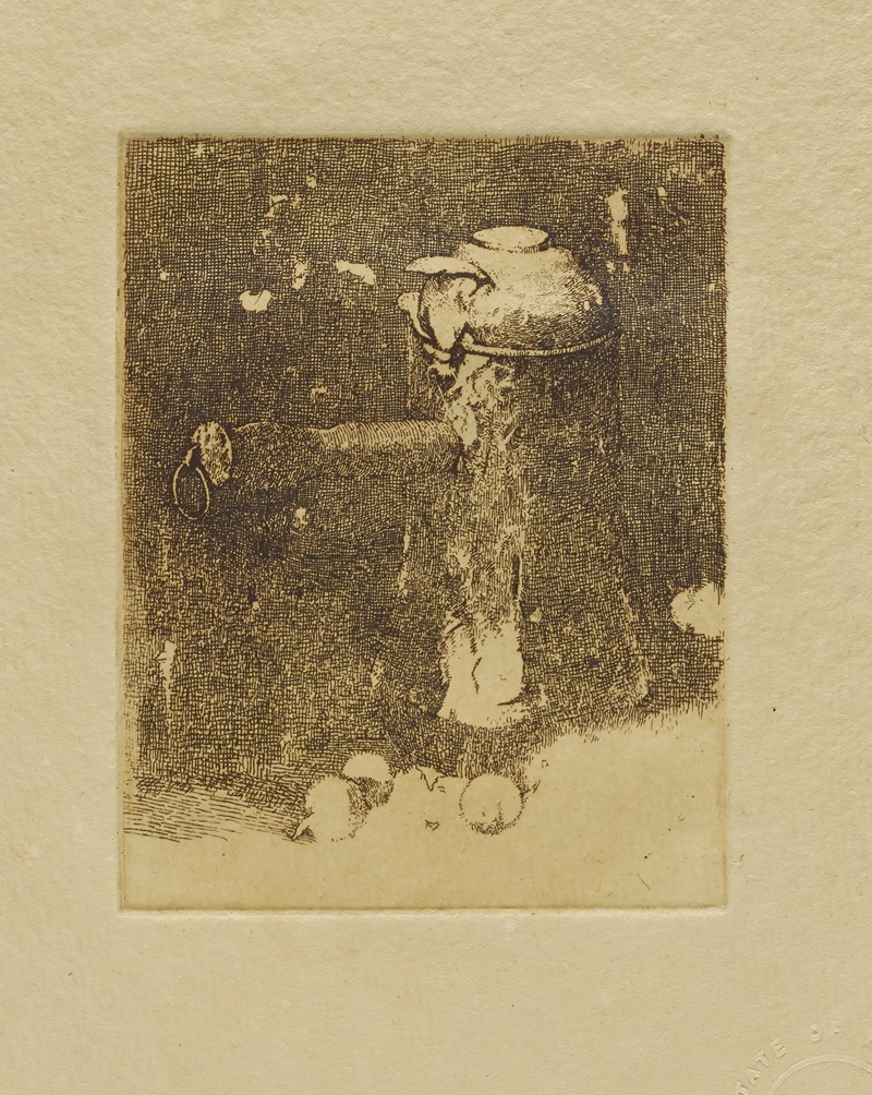 Still Life with Copper and Onions — Эмиль Карлсен