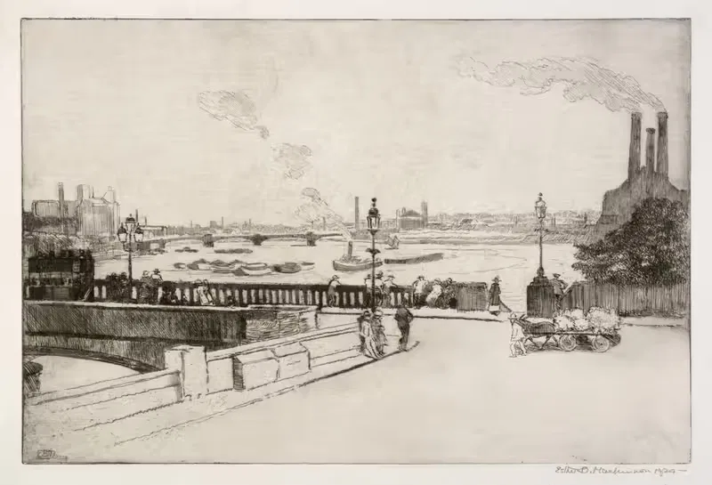 Челси by Эсфер Блейки Макиннон, 1924 — digital art print download