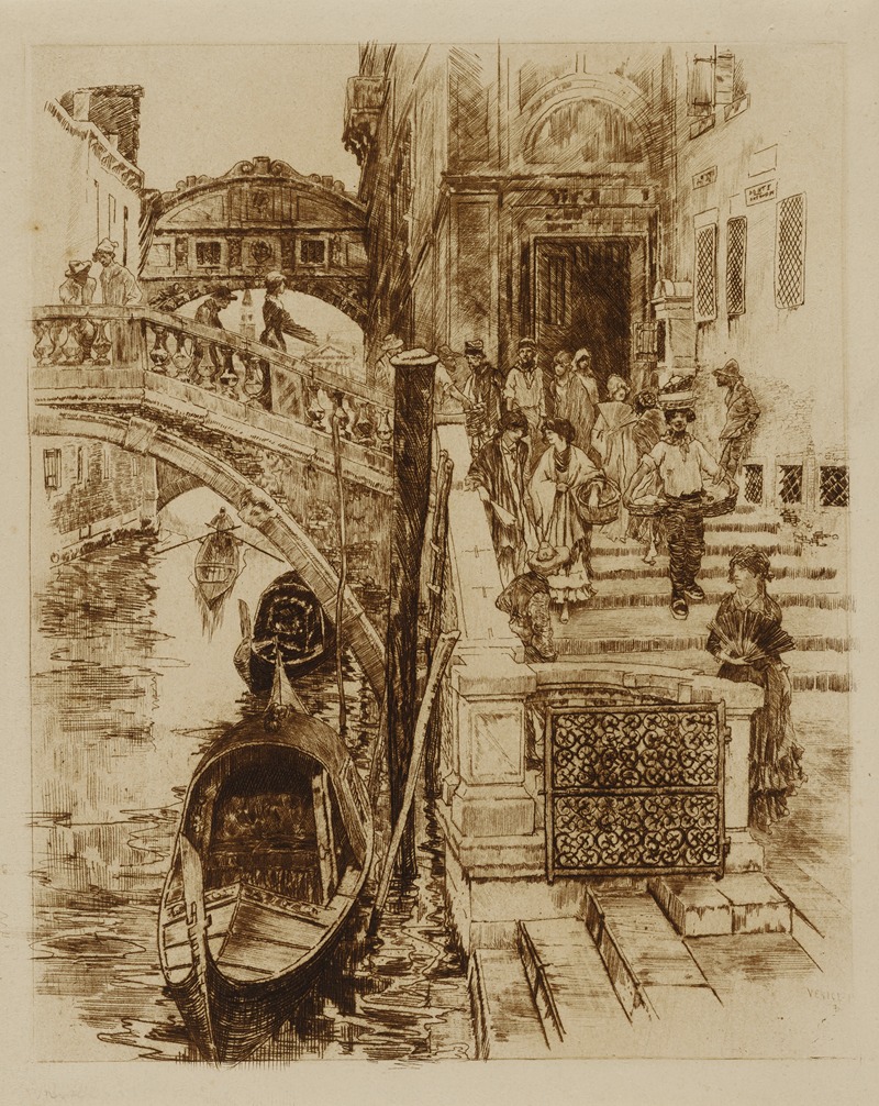 Bridge of Sighs, Venice — Frank Duveneck