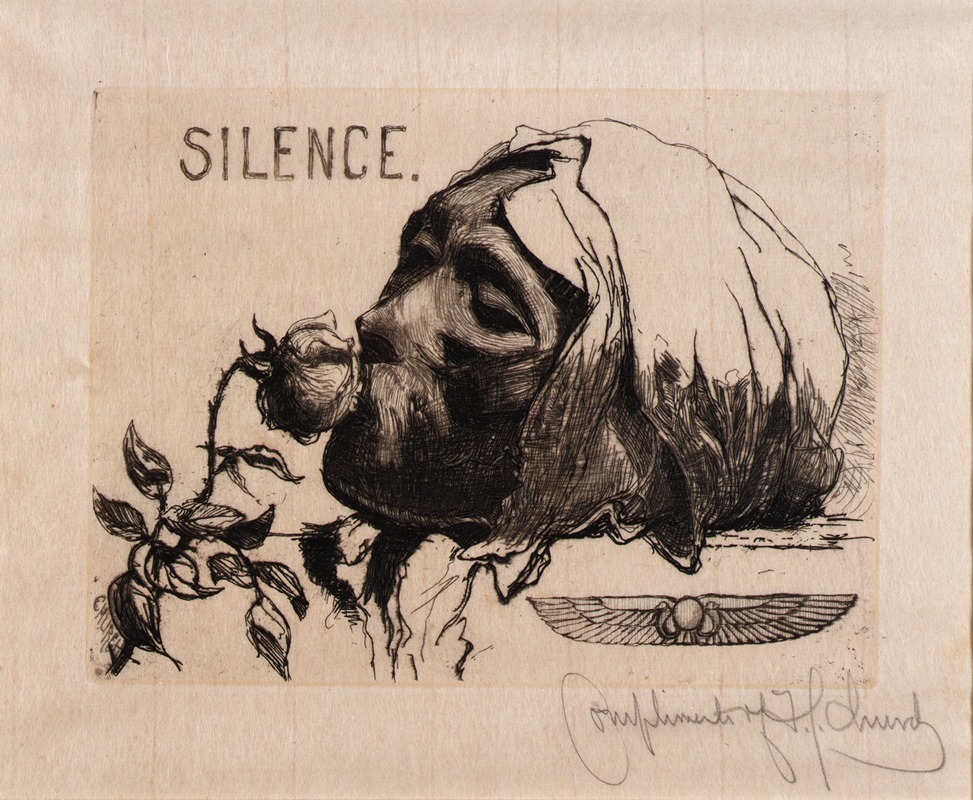 Silence by Фредерик Стюарт Чёрч — digital art print download