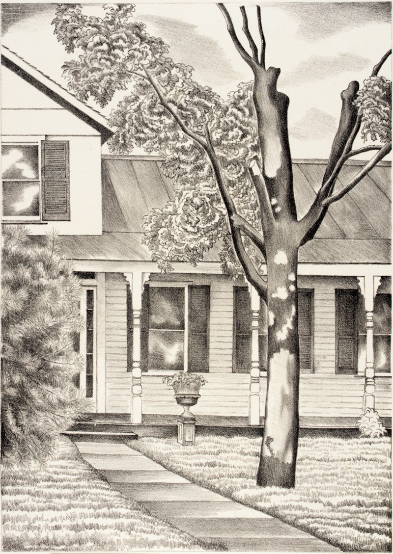 Came's House by Джордж Копленд Олт, 1934 — digital art print download