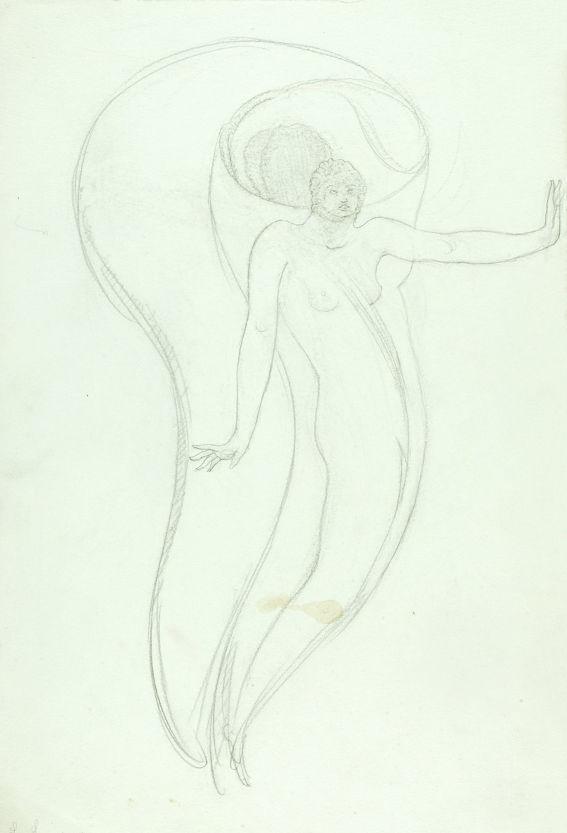 Le Lys Casse (The Broken Lily) by Джордж Грей Барнард — digital art print download
