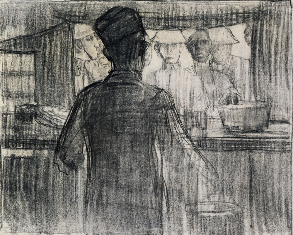 A.R.C. Canteen, World War I by Генри Оссава Таннер, 1918 — digital art print download