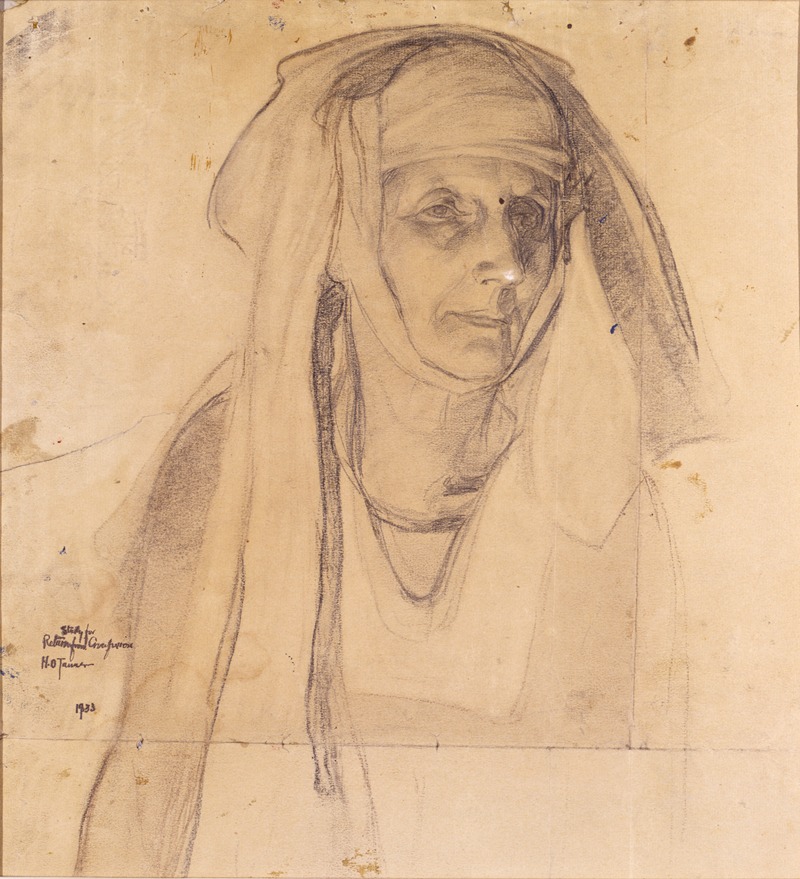Study for Mary, Return from the Crucifixion by Генри Оссава Таннер, 1933 — digital art print download