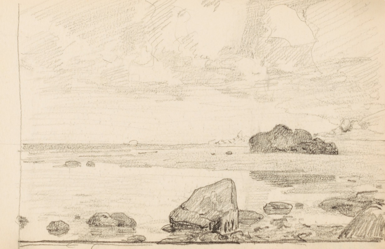 Seashore by Говард Рассел Батлер — digital art print download