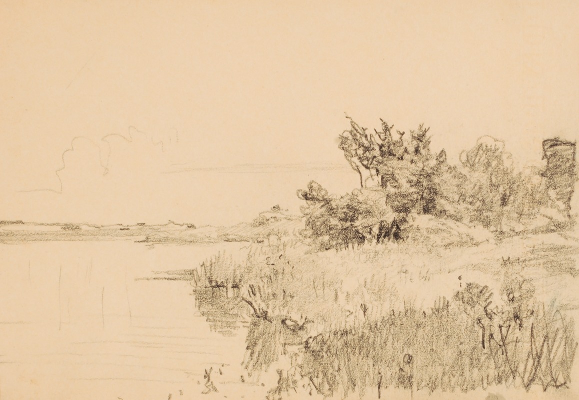 Shoreline by Говард Рассел Батлер — digital art print download
