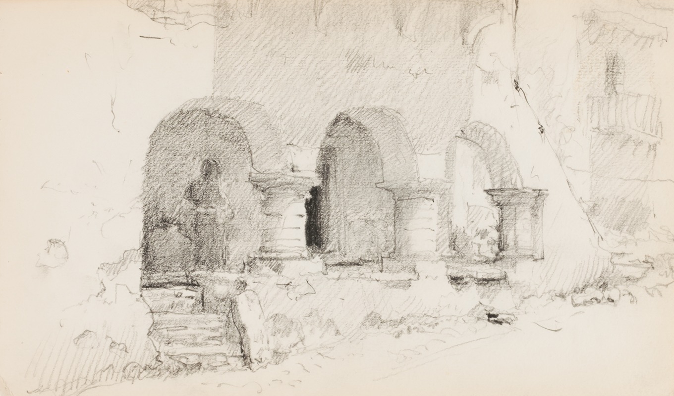 Three Arches by Говард Рассел Батлер — digital art print download