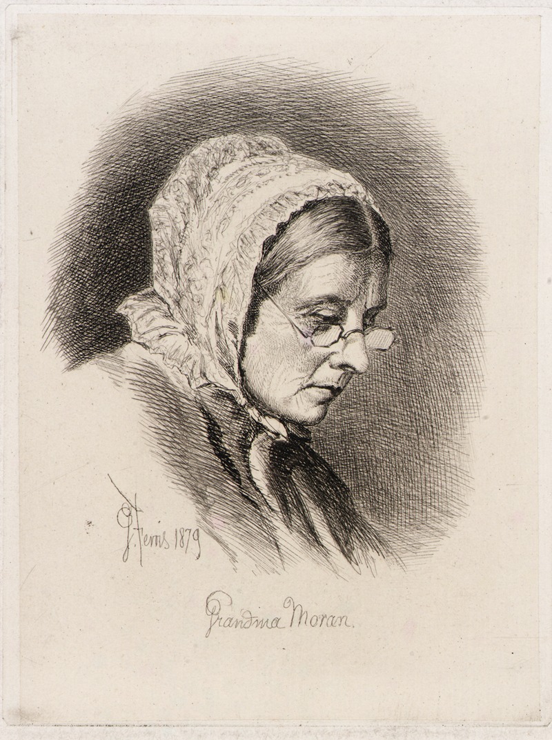 Grandma Moran by Жан Леон Жером Феррис, 1879 — digital art print download