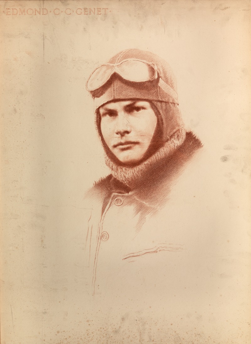 Edmond Charles Clinton Genet by Джон Элиот — digital art print download