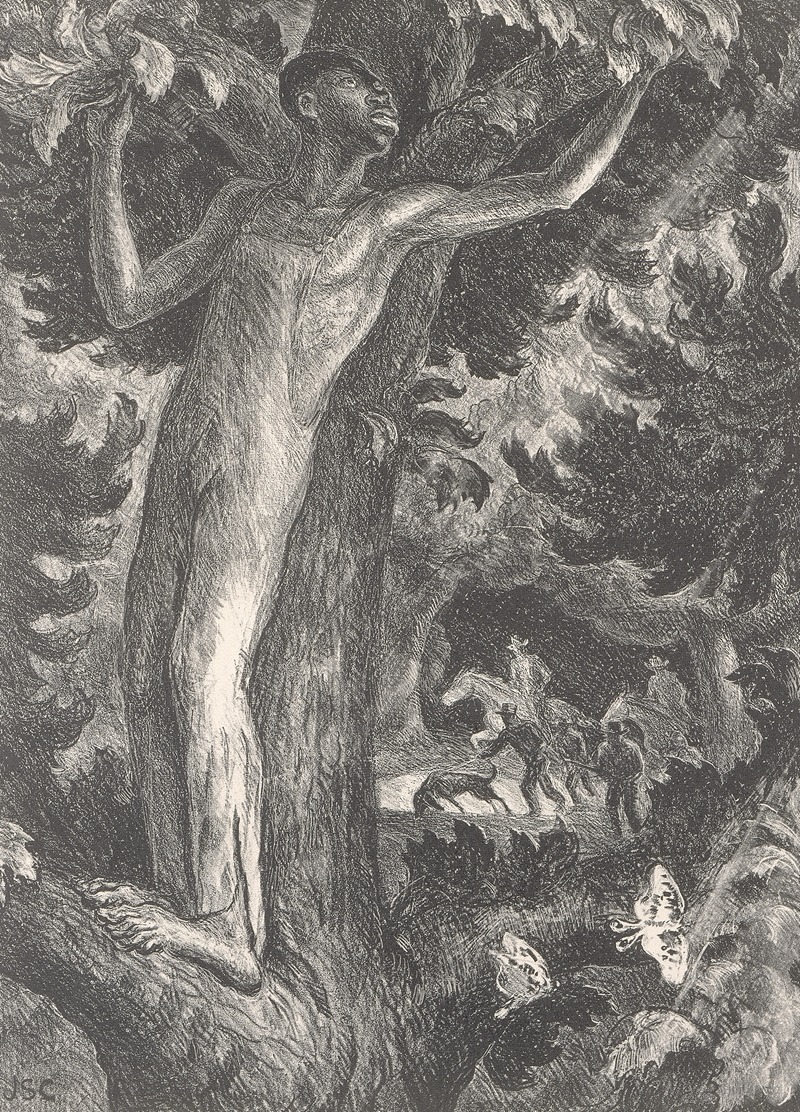 The Fugitive by Джон Стюарт Керри, 1935 — digital art print download
