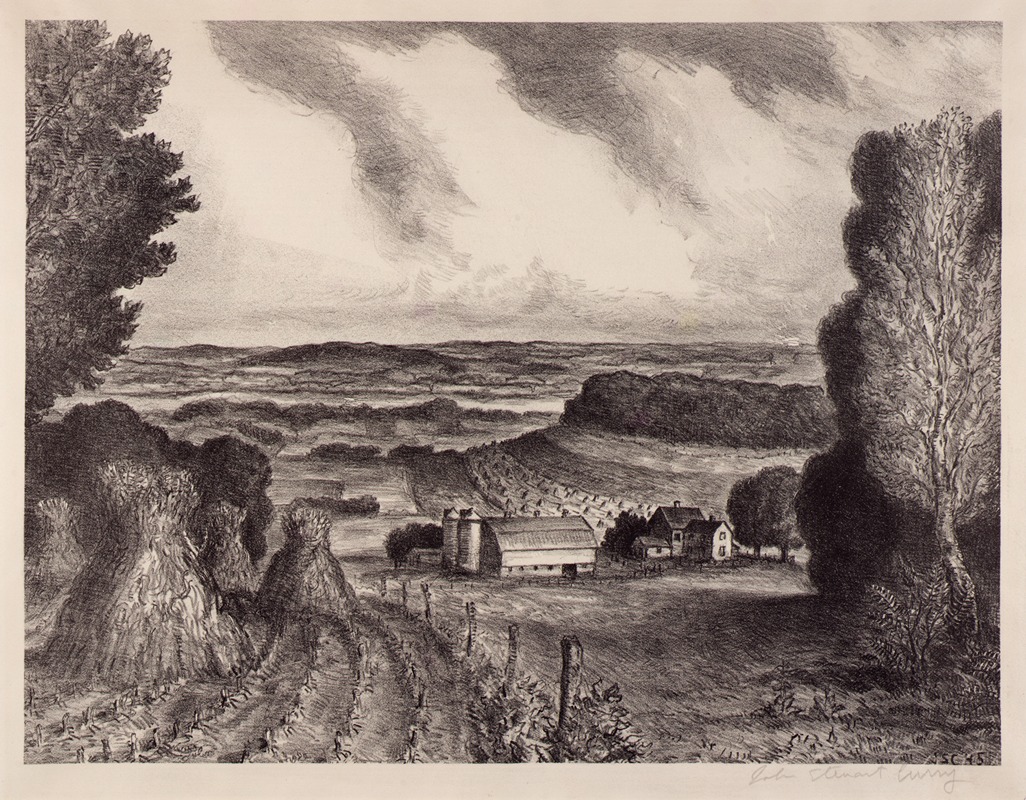 Valley of the Wisconsin — John Steuart Curry