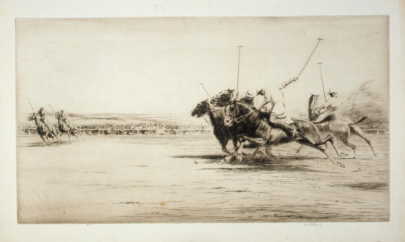 Поло by Керр Эби, 1927 — digital art print download
