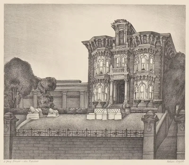 M.H. de Young Mansion, San Francisco — Marguerite Redman Dorgeloh