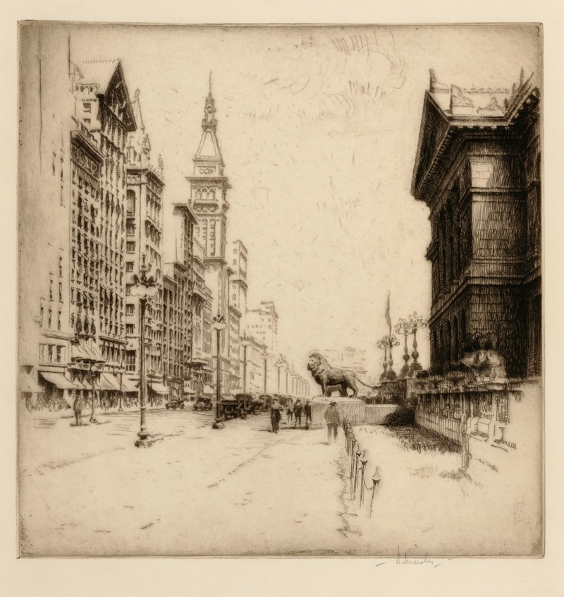 Grant Park by Отто Дж. Шнайдер — digital art print download
