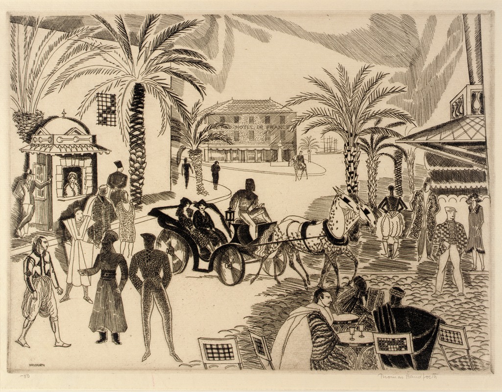 Sfax, Tunis by Томас Хэндфорт — digital art print download